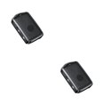 thumbnail image 1 of Funda de cuero para llave de coche Riwesomey desmontable para XC60 Gris, 1 of 6