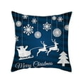 thumbnail image 2 of Christmas Decorations for Home, Christmas Pillow Covers 18x18, Home Decor Cushion Cover Christmas Print Pillowcase Throw Coversecor, Christmas Bedroom Decor, Christmas Decor, 2 of 2