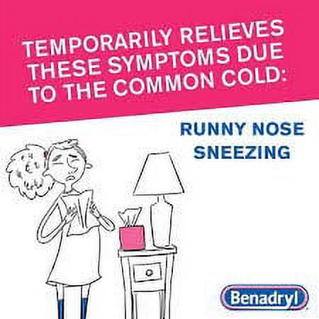 Benadryl Ultratab Antihistamine Allergy Medicine Tablets, 48
