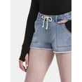 thumbnail image 3 of No Boundaries Drawstring Utility Shorts with Porkchop Pockets, 2" Inseam, Women's, 3 of 5