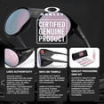 thumbnail image 6 of Oakley OO9440 Clifden Round Shaped Non-Polarized Sunglasses for Men - Includes Official Eyewear Kit - Polished Black Frame with Prizm Snow Sapphire Lens, 6 of 7
