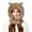 Khaki, variant on Extra Thick Knitted Winter Hat with Integrated Scarf and Deer for Outdoor Cold Weather Eggplant Hat Hats for Women Bears Winter Hat for Men Extra Warm Hat Warmest Winter Hat Hat for Cold
