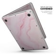thumbnail image 2 of Design Skinz Marble Surface V1 Pink Full-Body Decal Skin-Kit Compatible MacBook 13" Air A1466/A1369, 2 of 5