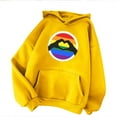 thumbnail image 1 of Women's Print Winter Hoodie Pullover Tops Long Sleeved Comfortable Sweatshirt, 1 of 1