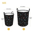 thumbnail image 5 of Daiia Hawaiian Style Round Laundry Basket with Handles Thickened Waterproof Circular hamper,Dirty Clothes Storage Basket for Bedroom,Bathroom,College Dorm-Medium, 5 of 8