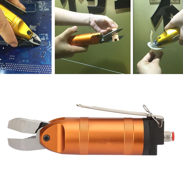 Cortador de Alambre Attrinquete, HS30 PinZas de Aire Tijeras Cortador de Chapa Metálica Accesorio de Taladro Cizallas Neumlicas Herramient De Pinza Neumática Alicados
