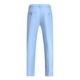 thumbnail image 3 of SHIXIAOO Men's Classic Veneer Crease Flat Head Chinos Mature Men's Straight Leg Pants, 3 of 3