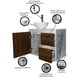 thumbnail image 5 of Gabinete Para Baño CALYPSO Con Ovalin Y Llave Minimalista, 5 of 6