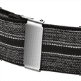 thumbnail image 4 of Buyless Fashion Suspenders for Men - 48" Elastic Adjustable Straps 1 1/4" - X Shape - 5133-Heather-Gray, 4 of 6