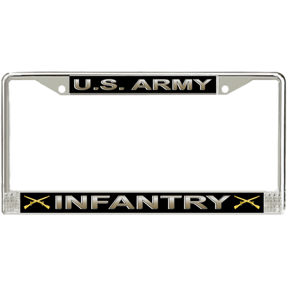 U.S. Army Infantry License Plate Frame