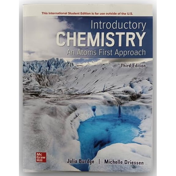 Pre-Owned Introductory Chemistry: An Atoms First Approach ISE, 9781266137075, 1266137076, Paperback, Third Edition edition