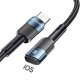 thumbnail image 1 of 5 uds. Cable de carga de datos ESSAGER para iPhone iPad Cable de cable de teléfono móvil (2M) Azul, 1 of 4