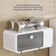 thumbnail image 5 of Toilet Paper Holder for Bathroom, Wall Tissue Storage Box, Plastic Drawer Organizer Container for Toilet, Office, Kitchen, Living Room, Home (White), 5 of 5