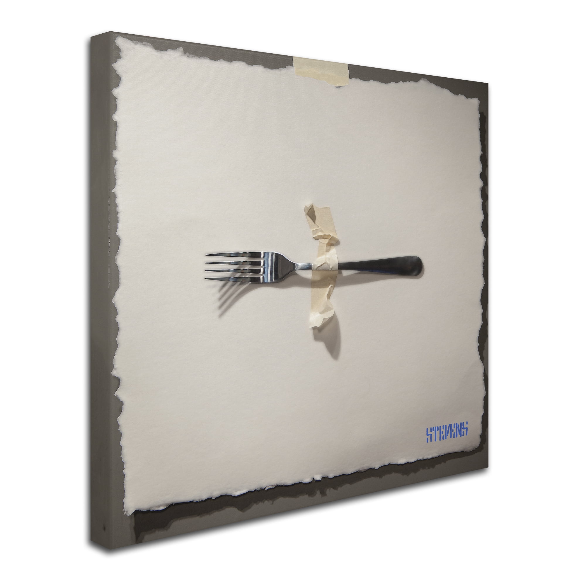 Trademark Fine Art "Fork" Canvas Art by Roderick Stevens