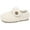 White, variant on Toddler Girls Fuzzy House Shoes Hook and Loop Winter Indoor Outdoor Antislip Walking Shoes Casual Warm Flat Sneakers White 11.5 Little Kid