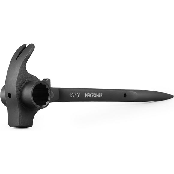 UTAH-13/16" x 3/4" Scaffold Wrench, Spud Ratchet Podger (19 mm x 21 mm)