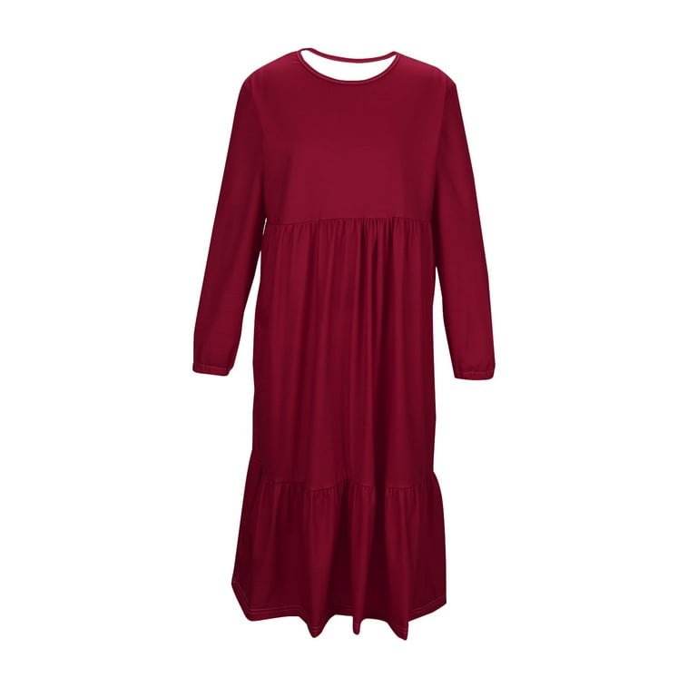 girls size 10 fall dresses Dresses for Kids Brown Long Sleeve Dress Fall Winter Girls Formal Dresses Girls Dresses Size 10-11 Years