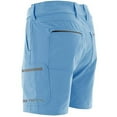 thumbnail image 3 of HUK Next Level 7" Short Quick-drying Performance Shorts, Carolina Blue, Small, 3 of 5