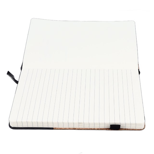 Cuaderno ANGGREK Para estudiantes Troncos y Páginas Negras de Papel de Corcho Duradero