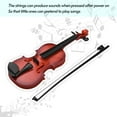 thumbnail image 4 of Kids Toy Violin Mini Electric Violin with 4 Adjustable Strings Violin Bow Children Musical Intrument, 4 of 8