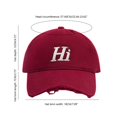 thumbnail image 3 of Men Hat Red Fashion Sport Hats Women Summer Cap, 3 of 4