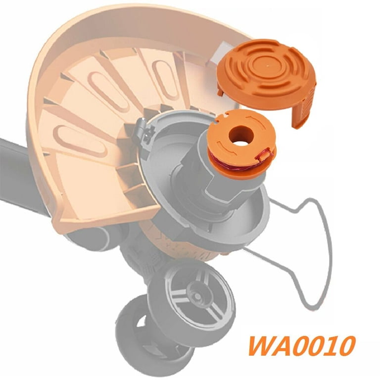 Ersatzfaden Für WORX Rasentrimmer – 3 M Spule, Passend Für WG150, WG155, WG175 Uvm.