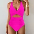 thumbnail image 2 of QHFBli Womens One Piece Swimsuit New Swimsuit Two Piece High Waisted Swimsuit Bikini Sexy Swimsuit, 2 of 4