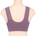 thumbnail image 4 of Bwdbhd Sports Bra Bra for Women Plus Size Lace Bra Womans Full Coverage Bras Unlined Underwire Bra Purple,46, 4 of 4