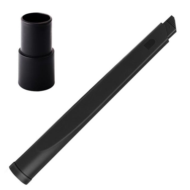 WinWay 1Pc Extended Flat Brush Head Crevice Nozzle with 32 To 35Mm Adapter for 32Mm inner Diameter interface Vacuum Cleaners
