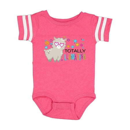 

Inktastic Totally Llamazing- cute llama with sunglasses Gift Baby Boy or Baby Girl Bodysuit