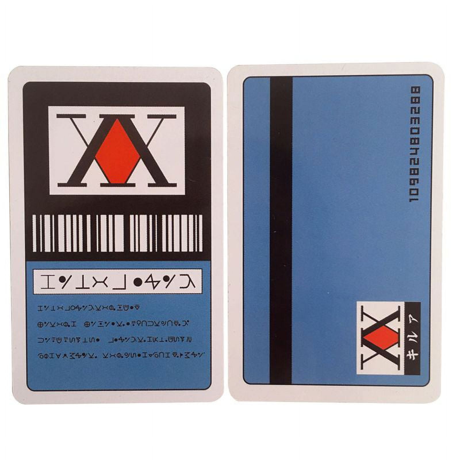 Anime Hunter X Hunter Costume Props License Card GING FREECSS