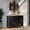 Black, variant on Pine Wood Sideboard & Buffet: 43.89" Wide with 2 Doors and 1 Drawer - From the Tree Furniture