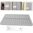 thumbnail image 3 of HUGFEG Material Card Rack Vertical Business Card Holder Wall Mount Rack Badge Card Holder Time Card Slot Pyramid Time Rack Time Clock Card Holder Attendance Cards Storage Rack Wall Pocket U2536-21774, 3 of 9