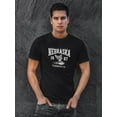 thumbnail image 2 of Nebraska Retro Sport Apparel T-Shirt Men -Image by Shutterstock, Male 5X-Large, 2 of 4