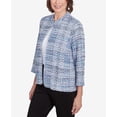thumbnail image 6 of Alfred Dunner Womens  Eyelash Jacket With Two Pockets, 6 of 6