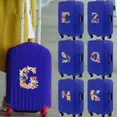 thumbnail image 2 of Housse de Valise Lavable, Housse de Protection Anti-Rayures, Motif Papillon, Convient pour 18-32 Pouces, Lettre 8butterfly R S, 2 of 6
