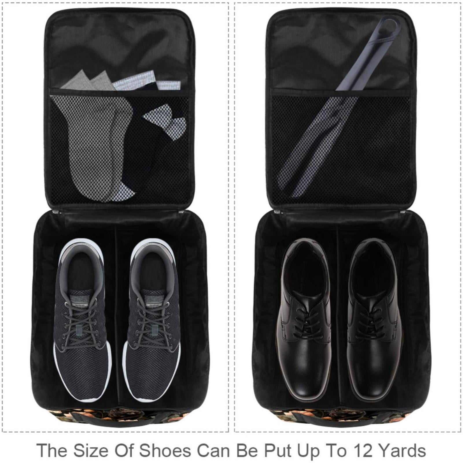 Bats Premium Polyester Shoe Storage - 23x31cm/9x12in Shoe Boxes for Efficient Organization