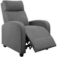thumbnail image 3 of Lacoo Fabric Single Sofa Recliner with Padded Seat , Gray, 3 of 7