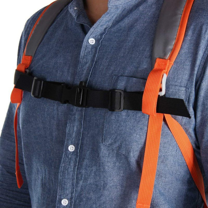 Adjustable Backpack Sternum Chest Harness for piping w/hydration clip USA made 