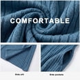 thumbnail image 6 of Cueply Long Sleeve Dress for Women Fall Wedding Guest Cocktail Maxi Dresses Split Elegant Ribbed Knit Winter Dress with Pockets, 6 of 9