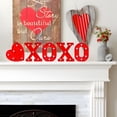 thumbnail image 3 of Luces LED con letras EDYCON XOXO Heart para el día de San Valentín, paquete de 5, 3 of 6