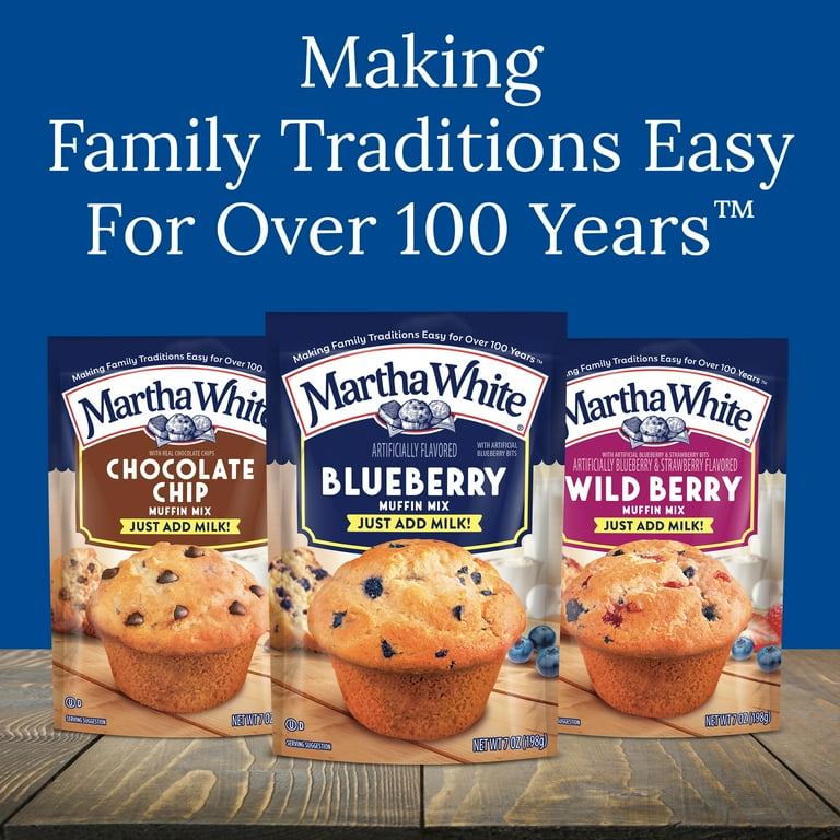 マーサアンドザマフィンズ/Martha and the Muffins　レコード Martha White Chocolate Chip Muffin Mix, 7.4 Oz Bag, 7.4 oz - QFC