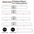 thumbnail image 2 of Fulsaxad 6Pack Adjustable Silicone Sport Band for Apple watch bands Ultra 49mm 38mm 40mm 44mm 45mm 42mm for Women Men, Elastic Wristbands Replacement for iWatch Series 8 7 SE 6 5 4 3 2 1 Accessories, 2 of 10