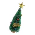 thumbnail image 1 of Mini árbol de Navidad, decoración navideña, decoración navideña para fiestas navideñas en interiores Verde 16cm, 1 of 9