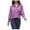 Purple, variant on LYXSSBYX Long Sleeve Shirts for Women Fashion Women's Solid T-shirt Long Sleeves Blouse V-Neck Casual Tops