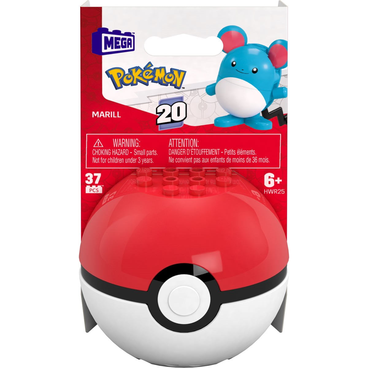 Mega Construx Pokemon Pokeball Con Pokemon Series 14