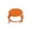 Orange, variant on Fareti Low Height Rolling Stool with Wheels Heavy Duty Rolling Stools 360 Degree Rotating for Home Cleaning Garage Fix Stool Outdoor Office Working Flooring Cleaning