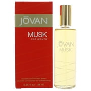 Jovan Musk Cologne Concentrate Spray for Women 3.25 oz (Pack of 2)