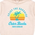 thumbnail image 3 of Inktastic Summer Enjoy the Sunshine Outer Banks North Carolina in Blue Toddler Hoodie, 3 of 4