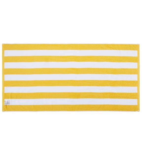 4-Pack Large Beach Towels, 30x60 Inches, 100% Cotton, Soft Quick-Dry Pool Towels for Swimming